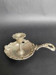 Ağır döküm şinanay kandil mumluk pirinç döküm 70lerden