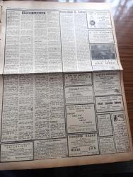 Ulus Gazetesi - Turkish Newspaper - 9 Şubat 1958 - Kıbrıs Türkleri Londra'da büyük toplantı yapacak - Kütahya Bolu'yu 1-0 yendi fotoğraf - Beşiktaş 2 Adalet 0 - Samet Ağaoğlu Devlet Bakanı oldu - Profesör Hüseyin Nail Kubalı olayı ile ilgili bir sözlü soru - basın teknisyenleri sendikası toplandı fotoğraf - 318 imzalı telgraf bakana çekilmiştir - Celal Bayar Libya'da - Ayşen Sonuvar  son moda şapkalar defilesi Fotoğrafı - Vatan Yolunda Milli mücadele hatıraları yazan Yakup Kadri Karaosmanoğlu Yazı Dizisi - partilerarası mücadele üçüncü boyut dış siyaset yazan Bülent Ecevit - Tokori köprüsü filmi renkli sinemada - kanlı eller filmi Gölbaşı sinemasında - duvaklı göl filmi Nur sinemasında - canavar tohumu filmi Ankara sinemasında - Ankara'da 24 saat sinema tiyatro programı - güreşte Finlilere 4 3 yenildik - Mustafa Dağıstanlı Melbourne olimpiyatlarında kendini sikletinde şampiyonluğa götüren güreşlerden birinde fotoğraf - Doğubank - tamek domates suyu -  Garanti Bankası