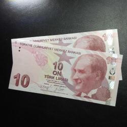 9. EMİSYON 10/10 TÜRK LİRASI İKİZ F 045 366366-F 378 366366 ÇİL TCB 5839