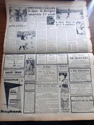 Ulus Gazetesi - Turkish Newspaper - 3 Mart 1958 - cesetlerle dolu Üsküdar vapurunun yerini şamandıra gösteriyor - denizden ancak 20 ceset çıkarılabildi Fotoğrafı - geminin battığı yer tespit edildi 55 kişinin cenazesi törenle kaldırıldı - CHP Meclisi üzüntüsünü açıkladı - facia yerinden çizgiler Rıhtım boyu dehşet verici ve korkunç - üsküdarlı Ahmet Üsküdar'da öldü - fotoğraftaki yaşlı adam dalgalar arasından canlı kurtarıldı fakat karaya çıkınca aklını kaybetti - Üsküdar vapurunun kurtarılan biletçisi Kamil Özçok faciayı anlatıyor fotoğraf - Yunan başbakanı karamanlis istifa etti - Karapürçek yazan M. Sunullah Arısoy Yazı Dizisi - Tunus Fransa yazan Ahmet Şükrü Esmer - Ankara'da 24 saat sinema tiyatro programı - Galatasaray Altay'ı da Dün 3-0 mağlup etti - Turgay Şeren sakatlanıp hastaneye kaldırıldı fotoğraf - Demirspor Gençlerbirliğini rahatlıkla 3-1 yendi - Hilal karşısında Hacettepe kazandı - senelerin en büyük filmi Aida büyük sinemada - aşk uğruna katil filmi renkli sinemada