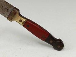 Antika Osmanlı Dönemi Kınlı Kama - Hançer ( Kız Kaması )