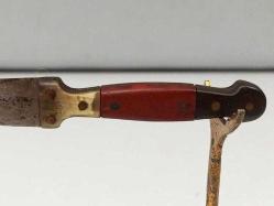 Antika Osmanlı Dönemi Kınlı Kama - Hançer ( Kız Kaması )