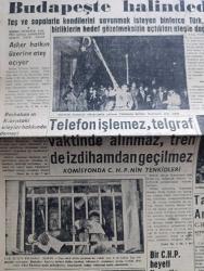Ulus Gazetesi - Turkish Newspaper - 29 Ocak 1958 - Kıbrıs'ta 6 Türk öldürüldü - Kıbrıs Adası küçük bir Budapeşte halindedir - Kıbrıs'ta asker halkın üzerine ateş açıyor -  Kıbrıs Türktür Partisi Genel sekreteri avukat Osman Örek - ellerinde bayraklar olduğu halde yürüyen Türklerin üzerine insafsızca ateş açıldı fotoğraf - Amerika Kara Kuvvetleri komutanı General Taylor Kore  Sefiriyle fotoğraf - askeri planlama kurmayı kuruldu - teşkilatın başına Korgeneral Ekrem Akalın getirildi - Ankara'da Amerikan sefaretine atılan iki bomba hadisesi - Ege tütün piyasası açıldı - komisyonda CHP'nin tenkitleri telefon işlemez telgraf vaktinde alınmaz trendeki izdihamdan geçilmez - Başbakan Adnan Menderes'in kıbrıs'taki olaylar hakkında demeci - tıp fakültesinde bir profesör tehdit edildi - Vatan Yolunda Milli mücadele hatıraları yazan Yakup Kadri Karaosmanoğlu - niçin toplandılar yazan Bülent Ecevit - Bağdat Paktı ve İsrail yazan Ahmet Şükrü Esmer - Ankaragücü Mülkiyeyi 55 54 yendi - Fenerbahçe