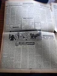 Ulus Gazetesi - Turkish Newspaper - 29 Ocak 1958 - Kıbrıs'ta 6 Türk öldürüldü - Kıbrıs Adası küçük bir Budapeşte halindedir - Kıbrıs'ta asker halkın üzerine ateş açıyor -  Kıbrıs Türktür Partisi Genel sekreteri avukat Osman Örek - ellerinde bayraklar olduğu halde yürüyen Türklerin üzerine insafsızca ateş açıldı fotoğraf - Amerika Kara Kuvvetleri komutanı General Taylor Kore  Sefiriyle fotoğraf - askeri planlama kurmayı kuruldu - teşkilatın başına Korgeneral Ekrem Akalın getirildi - Ankara'da Amerikan sefaretine atılan iki bomba hadisesi - Ege tütün piyasası açıldı - komisyonda CHP'nin tenkitleri telefon işlemez telgraf vaktinde alınmaz trendeki izdihamdan geçilmez - Başbakan Adnan Menderes'in kıbrıs'taki olaylar hakkında demeci - tıp fakültesinde bir profesör tehdit edildi - Vatan Yolunda Milli mücadele hatıraları yazan Yakup Kadri Karaosmanoğlu - niçin toplandılar yazan Bülent Ecevit - Bağdat Paktı ve İsrail yazan Ahmet Şükrü Esmer - Ankaragücü Mülkiyeyi 55 54 yendi - Fenerbahçe