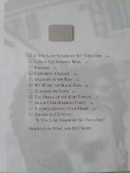 STING - THE DREAM OF THE BLUE TURTLES..