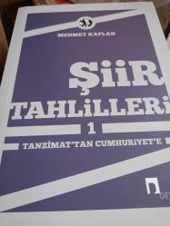 Şiir tahlilleri 1 tanzimattan cumhuriyete