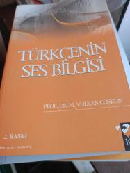 Türkçenin ses bilgisi