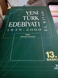 Türk edebiyatı el kitabı 1839-2000