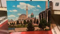 KARTPOSTAL - KONYA Gez dünyayı gör Konya'yı Mevlana Türbesi
