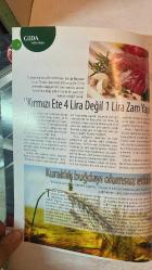 A DAN Z YE GIDA VE EKOLOJİK YAŞAM DERGİSİ - MART - NİSAN 2014 SAYI: 7  GÜLFİDAN DEMİR - TUFAN BOZKURT - AHMET DOĞAN - AYGÜL GÖKMEN - NİMET ASLAN - ZEKİ DEMİR - TURAN ŞİMŞEK - MURAT BAĞATUR - İREM TANIROĞLU - POLAT SARIĞÜL - MEHDİ EKER - YALÇIN SEZER - DİLEK BOYACIOĞLU - IŞIL HORZUM - HARUN UYSAL - CEM BİRDER - METİN YURDAGÜL - BÜLENT NAZLI - DİLARA NİLÜFER ERDİL - UFUK UYSAL  TATLISES ÇİĞKÖFTE HALK SAĞLIĞINI DÜŞÜNMEYE DEVAM EDİYOR - KAYALAR ENDÜSTRİYEL MUTFAK EN İYİ ÇÖZÜMLERİ SUNUYOR - GIDA SANAYİİNDE EĞİLİMLER VE GELİŞMELER 2014 - BAKANLIKTAN KIYMAYA SIKI DENETİM - YILIN EN TATLI FUARI - DENİZDE BEREKET AZALDI ESNAF KÜLTÜRE YÖNELDİ - FINDIKTA FİYAT İSTİKRARINI İÇ TÜKETİM ARTIRIYOR - FINDIKTA İHRACAT İPİNİ PROGİDA GÖĞÜSLEDİ - TMO EN ÇOK BUĞDAYI GEÇEN YIL ALDI - EN FAZLA HELAL GIDA BELGESİ İSTANBUL’A VERİLDİ - TÜRKİYE’NİN TARIMDAKİ ŞANSI - KIRMIZI ETE 4 LİRA DEĞİL 1 LİRA ZAM YAPILDI - KURAKLIK BUĞDAYI OLUMSUZ ETKİLEDİ - KURU FASULYE ETLE YARIŞIYOR - UNO 5 Y - TAM TAKIM EKSİKSİZ 68 SAYFA