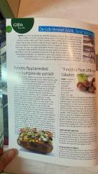 A DAN Z YE GIDA VE EKOLOJİK YAŞAM DERGİSİ - MART - NİSAN 2014 SAYI: 7  GÜLFİDAN DEMİR - TUFAN BOZKURT - AHMET DOĞAN - AYGÜL GÖKMEN - NİMET ASLAN - ZEKİ DEMİR - TURAN ŞİMŞEK - MURAT BAĞATUR - İREM TANIROĞLU - POLAT SARIĞÜL - MEHDİ EKER - YALÇIN SEZER - DİLEK BOYACIOĞLU - IŞIL HORZUM - HARUN UYSAL - CEM BİRDER - METİN YURDAGÜL - BÜLENT NAZLI - DİLARA NİLÜFER ERDİL - UFUK UYSAL  TATLISES ÇİĞKÖFTE HALK SAĞLIĞINI DÜŞÜNMEYE DEVAM EDİYOR - KAYALAR ENDÜSTRİYEL MUTFAK EN İYİ ÇÖZÜMLERİ SUNUYOR - GIDA SANAYİİNDE EĞİLİMLER VE GELİŞMELER 2014 - BAKANLIKTAN KIYMAYA SIKI DENETİM - YILIN EN TATLI FUARI - DENİZDE BEREKET AZALDI ESNAF KÜLTÜRE YÖNELDİ - FINDIKTA FİYAT İSTİKRARINI İÇ TÜKETİM ARTIRIYOR - FINDIKTA İHRACAT İPİNİ PROGİDA GÖĞÜSLEDİ - TMO EN ÇOK BUĞDAYI GEÇEN YIL ALDI - EN FAZLA HELAL GIDA BELGESİ İSTANBUL’A VERİLDİ - TÜRKİYE’NİN TARIMDAKİ ŞANSI - KIRMIZI ETE 4 LİRA DEĞİL 1 LİRA ZAM YAPILDI - KURAKLIK BUĞDAYI OLUMSUZ ETKİLEDİ - KURU FASULYE ETLE YARIŞIYOR - UNO 5 Y - TAM TAKIM EKSİKSİZ 68 SAYFA