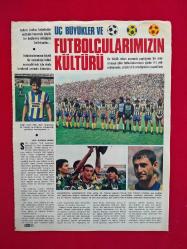 Fenerbahçe Kadro Haber Tek Yaprak - Hayat Dergisi - 1984
