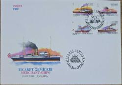 2000 TİCARET GEMİLERİ KONULU FDC