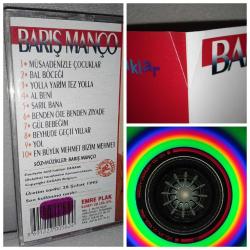 Cd Barış Manço Müsaadenizle Çocuklar albümü. Orijinal 1995 bordo bandrollü dönem baskı albüm. Disk 10 üzerinden 9.5 sorunsuz çalışıyor koleksiyonluk