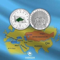 GÖKTÜRK İMPARATORLUĞU TÜRK DEVLETLERİ SERİSİ NO: 5 HATIRA PARASI