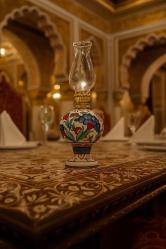 ÇİNİ TASARIM GAZ LAMBASI