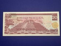 Meksika 20 Peso 1976. Çil.