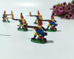 Antika Kurşun Asker - Roma Askeri - Biblo Dekor - 8 Adet