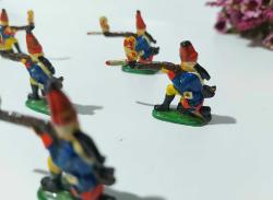 Antika Kurşun Asker - Roma Askeri - Biblo Dekor - 8 Adet