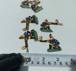 Antika Kurşun Asker - Roma Askeri - Biblo Dekor - 8 Adet