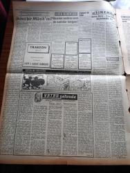 Ulus Gazetesi - Turkish Newspaper - 31 Ocak 1958 - Bağdat Paktı konseyi çalışmasını bitirdi - yayınlanan bildiri - Bağdat Paktı konseyine katılan devletler delegasyon başkanları bir arada fotoğraf - Başbakan Adnan Menderes Dışişleri hakkında meclise izahat vermelidir - Çalışma Bakanı Hayrettin Erkmen grev hakkını vaat etti - Kore harp tarihimiz - İstanbul Üniversitesi senatosunun kararı Hüseyin Nail Kubalının demeci siyasi değil - Şakir İbrahimhakkıoğlu'nun cenazesi İsmet İnönü ve Kasım Gülek cenaze töreninde Fotoğrafı - Samsun'da iki ilçede kızamık salgın çıktığı bildiriliyor - Vatan Yolunda Milli mücadele hatıraları yazan Yakup Kadri Karaosmanoğlu - yıkıcı faaliyetler ve yıkılan demokrasimiz yazan Bülent Ecevit - sinema dansa davet - Dulles'in nutku Yazar Ahmet Şükrü Esmer - Ankara'da 24 saat sinema tiyatro programı - askerlik ödemi dolayısıyla Ankara'yı temsil edecek İstanbullu boksör Fuat Birol Fotoğrafı - Yenişehir Koleji farklı yendi 68 39 - Beden terbiyesi müdürü Şinasi Ataman