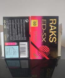 Raks ED-SX 60'lık 10 adet Boş Kaset (sıfır)