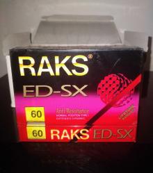 Raks ED-SX 60'lık 10 adet Boş Kaset (sıfır)