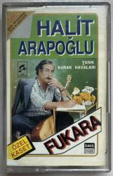 Halit Arapoğlu Yanık Barak Havaları Fukara Kaset (Orijnal Dönem Kağıt Baskı Kaset)
