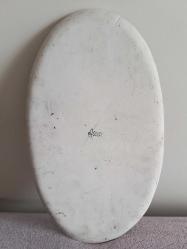 TÜRKİYE SUALTI ARKEOLOJİ VAKFI TEMALI SERAMİK SÜS TABAK. BİR UCUNDA KÜÇÜK BİR PARÇA KIRILMIŞ SONRA YAPIŞTIRILMIŞ.  ONUNDIŞINDA KONDİSYON YÜKSEK KOLEKSİYONLUK.