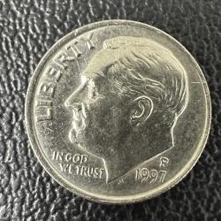 ABD 1 Dime 1997 P.  Amerika Birleşik Devletleri