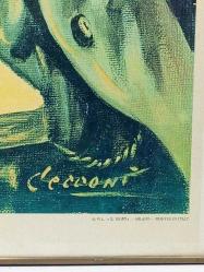 Eskilerden İtalyan Cecconi İpek Baskı Tablo