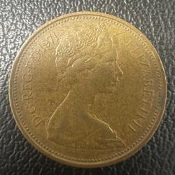 İngiltere 2 New Pence 1971, Birleşik Krallık