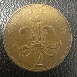 İngiltere 2 New Pence 1971, Birleşik Krallık