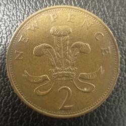 İngiltere 2 New Pence 1971, Birleşik Krallık