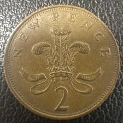 İngiltere 2 New Pence 1971, Birleşik Krallık