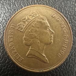 İngiltere 2 Pence 1996, Birleşik Krallık