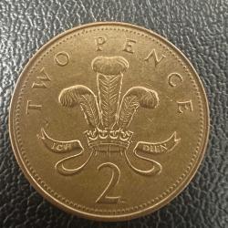 İngiltere 2 Pence 1996, Birleşik Krallık