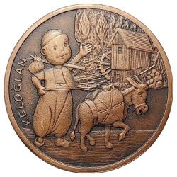 2009 Keloğlan (Bronz) Darphane Hatıra Parası ''SERTİFİKALIDIR'