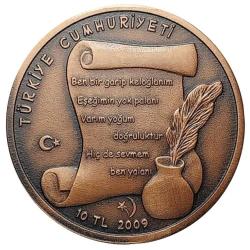 2009 Keloğlan (Bronz) Darphane Hatıra Parası ''SERTİFİKALIDIR'