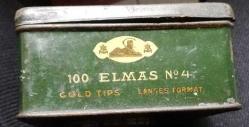 Elmas Gold Tıps 100 Cıgarettes No 4 Teneke Kutu