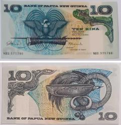 PAPUA YENİ GİNE 10 KINA ÇİL