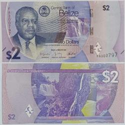 BELİZE 2 DOLAR ÇİL