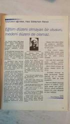 AYDIN'LANMAK AYDIN İLİ VE İLÇELERİ EĞİTİM, ARAŞTIRMA VE YARDIM VAKFI DERGİSİ - HAZİRAN 2007 — SAYI: 3  AYDIN’LANMAK - AYDIN İLİ VE İLÇELERİ EĞİTİM, ARAŞTIRMA VE YARDIM VAKFI - GÖKYÜZÜNÜN ALTINDAKİ EN GÜZEL YERYÜZÜ AYDIN - GECE YORUMLARI - GELENEKSEL AYDINLILAR GECESİ - HACI SÜLEYMAN EFENDİ - NAZİLLİ MÜDAFA-İ HUKUK CEMİYETİ - NAZİLLİ KONGRELERİ - SİVAS KONGRESİ - MUSTAFA KEMAL PAŞA - MENDERES NEHRİNİN KİRLİLİĞİ PROJESİ - ATATÜRK KÜLTÜR MERKEZİ ETKİNLİĞİ - VAKFIMIZ YENİLENDİ - EFENDİ KİŞİLİK - UZUN ÇARŞI NAZİLLİ - KOCA CAMİ - AYDINLI ÖĞRENCİLER İÇİN BİLGİSAYAR DESTEĞİ  İSMET SEZGİN - ALİ AKGÜN - ENDER VARDAR - HACI SÜLEYMAN EFENDİ - YÖRÜK ALİ EFE - DEMİRCİ MEHMET EFE - RAGIB EFENDİ - MUSTAFA KEMAL PAŞA - SÜLEYMAN BİLGEN - ATİLLA KOÇ - SALİH ÖZTUNAOĞLU - ERTUĞRUL ŞEN - AHMET MEŞE - HALİL APAYDIN - İBRAHİM EKDİAL - SİNAN KURAN - AVNİ BOZ - HASAN SARI - TAM TAKIM EKSİKSİZ 20 SAYFA