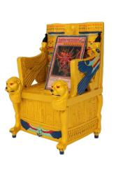 Yugioh King Tutankhamun Tahtı Kart Sergileme ve Kart Saklama Kutusu
