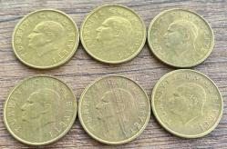 Türkiye 1993 Yılı 100 Lira Eski Koleksiyonluk Madeni Para Lotu - ÇİL