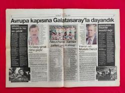 Cumhuriyet Spor Dergisi - 16 Eylül 1997 - Avrupa Kupaları Eki - Galatasaray, Fenerbahçe, Beşiktaş, Trazbsonspor, Kocaelispor
