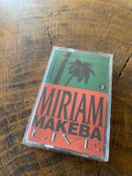 MIRIAM MAKEBA - LIVE (UNITED COLORS OF DEMOCRACY SONGS) - KASET (JELATİNİNDE)