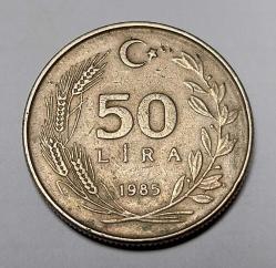 1985 MADENİ BÜYÜK 50 LİRA #2