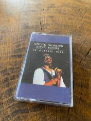 STEVIE WONDER ‎- LOVE SONGS - 20 CLASSIC HITS - KASET