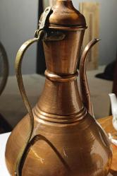 Ay Yıldız Detaylı eski bakır ibrik